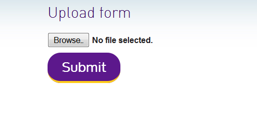 upload form